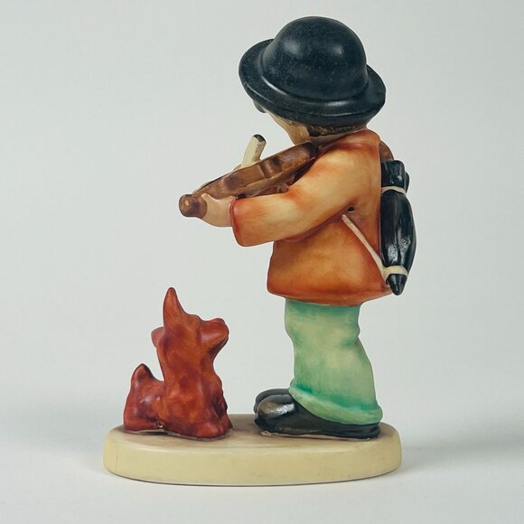 Goebel Hummel Vintage 1972-78 Boy Playing Violin W/Dog vintage Gift Collectable - Picture 2 of 7